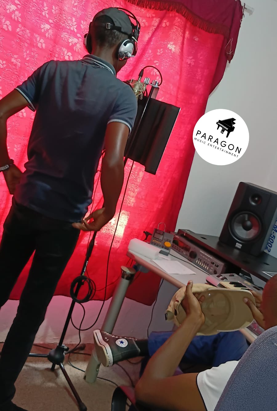 Sthiboy Recording Session - Vocal Recording