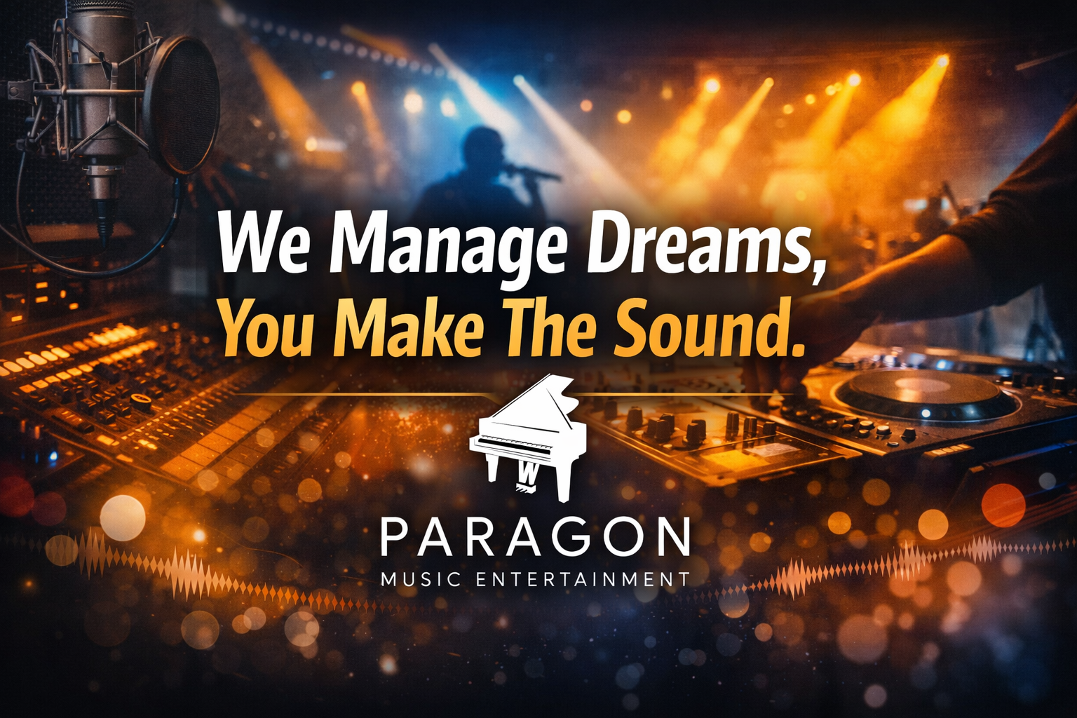 Paragon Music Entertainment Studio Setup